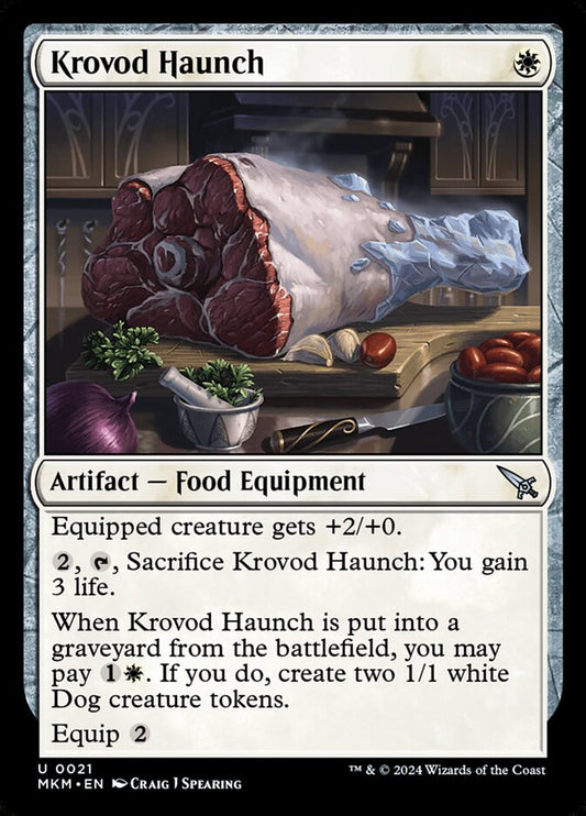 MTG Card Title: Krovod Haunch MKM/21