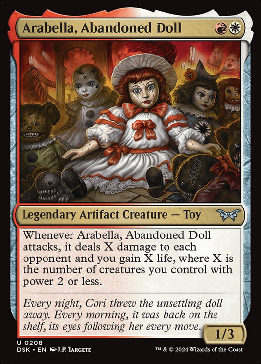 MTG Card Title: Arabella, Abandoned Doll DSK/208