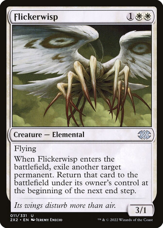 MTG Card Title: Flickerwisp 2X2/11