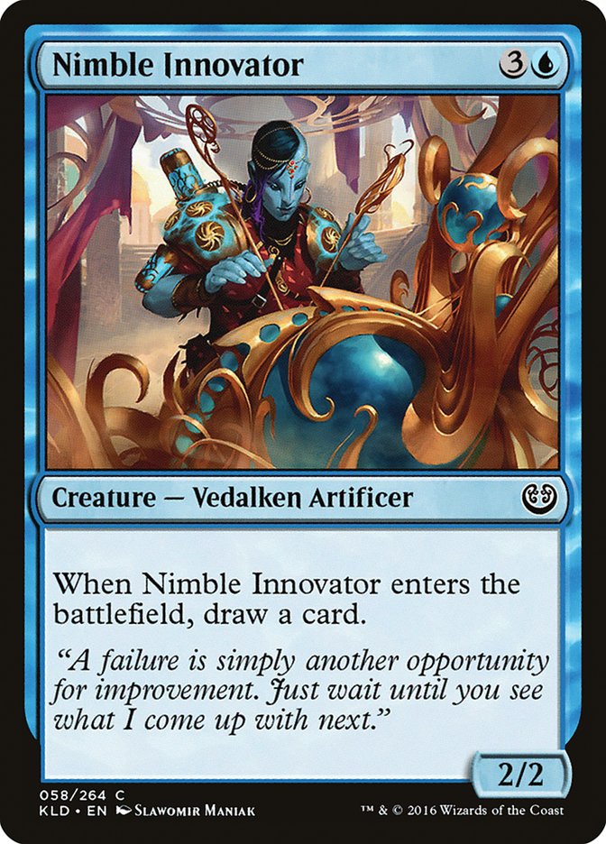 MTG Card Title: Nimble Innovator KLD/58