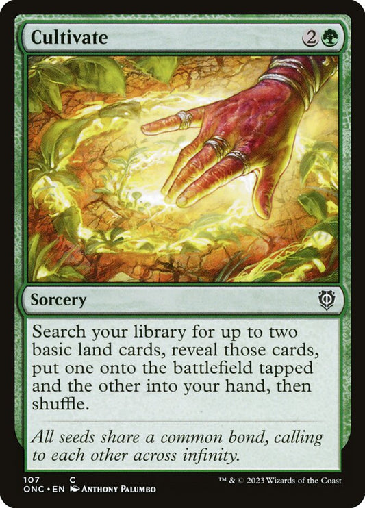 MTG Card Title: Cultivate ONC/107