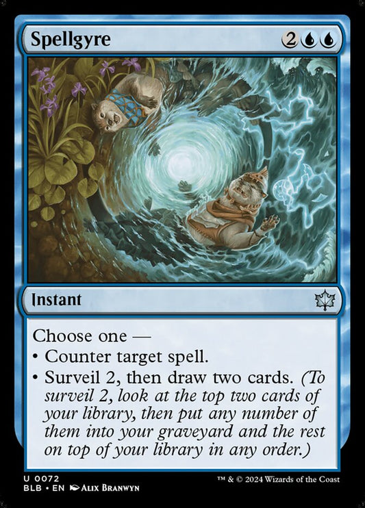 MTG Card Title: Spellgyre BLB/72