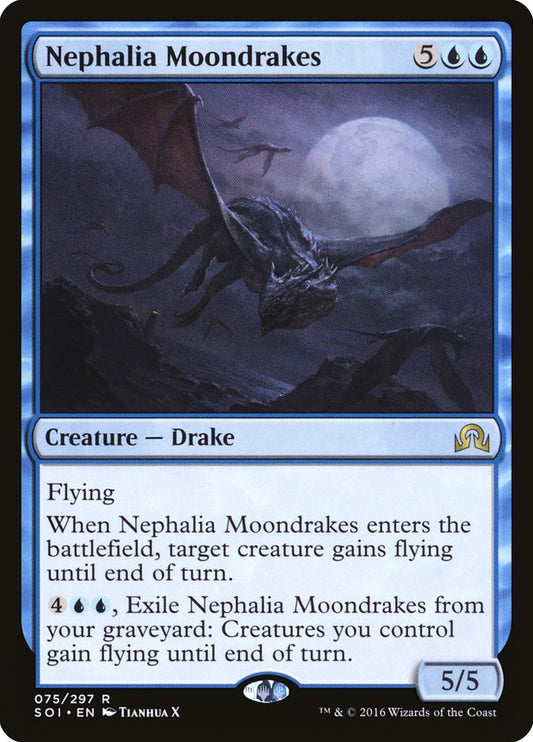 MTG Card Title: Nephalia Moondrakes SOI/75