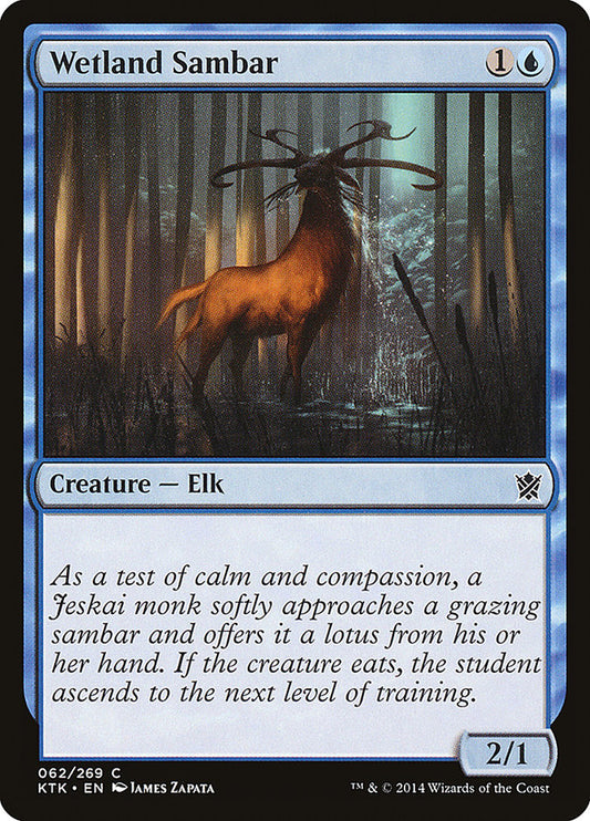 MTG Card Title: Wetland Sambar KTK/62