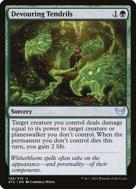 MTG Card Title: Devouring Tendrils STX/126