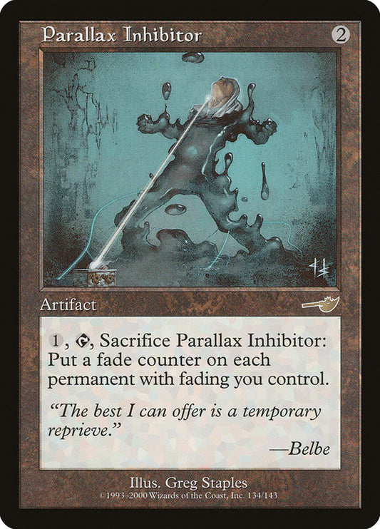 MTG Card Title: Parallax Inhibitor NEM/134