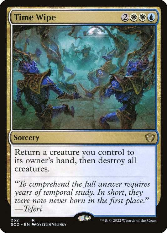 MTG Card Title: Time Wipe SCD/252