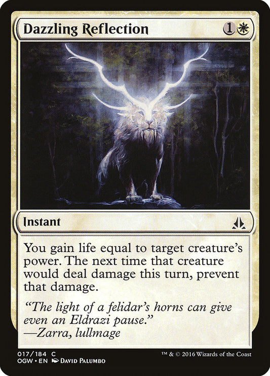 MTG Card Title: Dazzling Reflection OGW/17