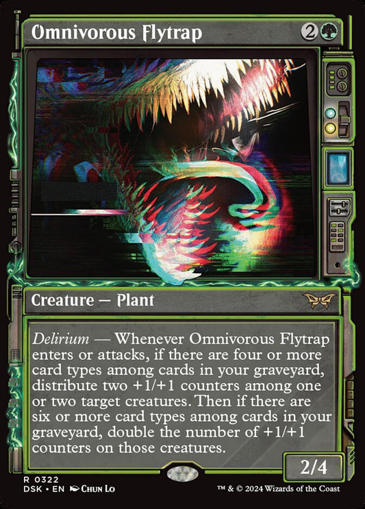 MTG Card Title: Omnivorous Flytrap DSK/322