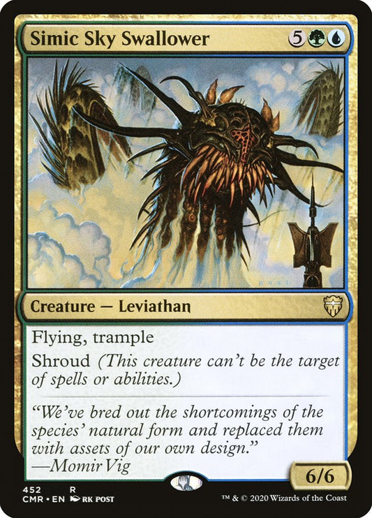 MTG Card Title: Simic Sky Swallower CMR/452