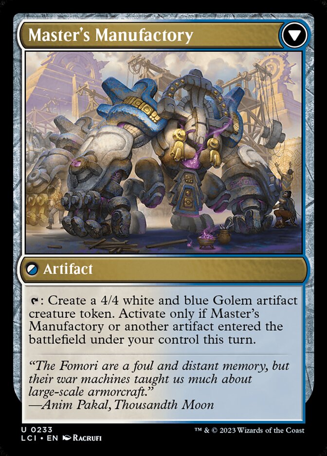 Master's Guide-Mural // Master's Manufactory LCI/233