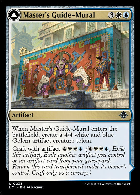 MTG Card Title: Master's Guide-Mural // Master's Manufactory LCI/233