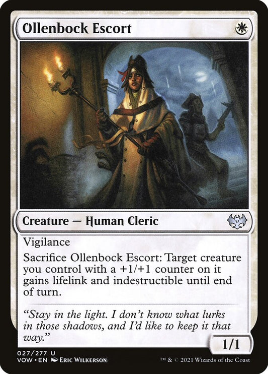 MTG Card Title: Ollenbock Escort VOW/27