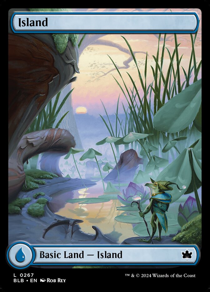 MTG Card Title: Island BLB/267