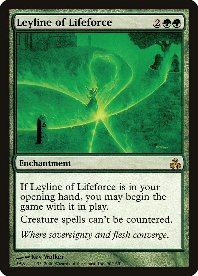 MTG Card Title: Leyline of Lifeforce GPT/90