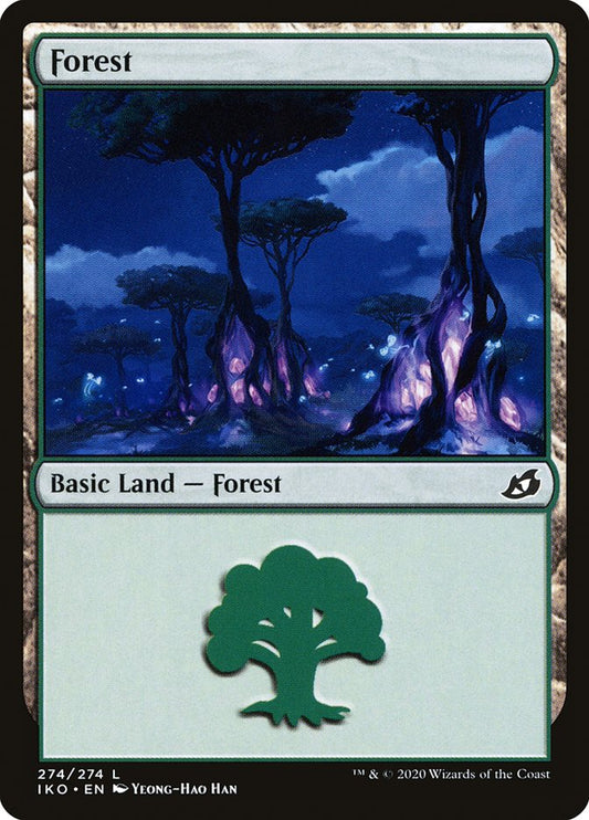 MTG Card Title: Forest IKO/274