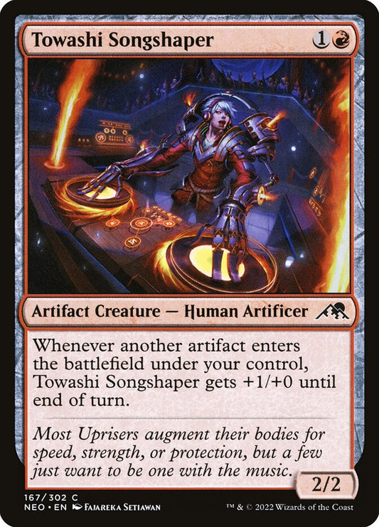 MTG Card Title: Towashi Songshaper NEO/167
