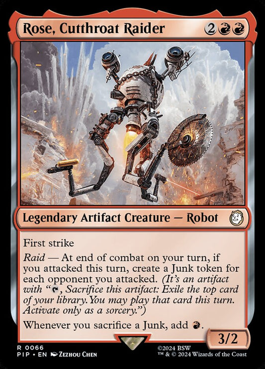 MTG Card Title: Rose, Cutthroat Raider PIP/66