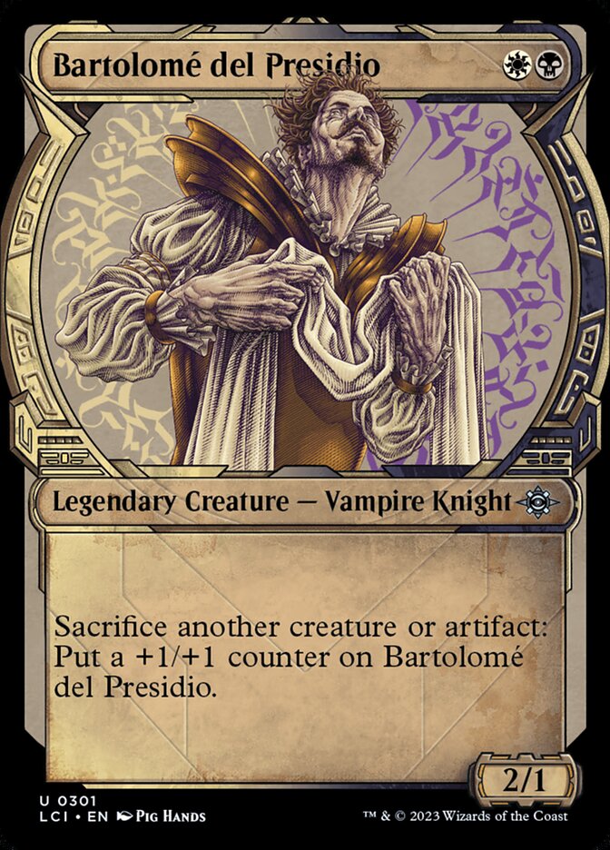 MTG Card Title: Bartolomé del Presidio LCI/301