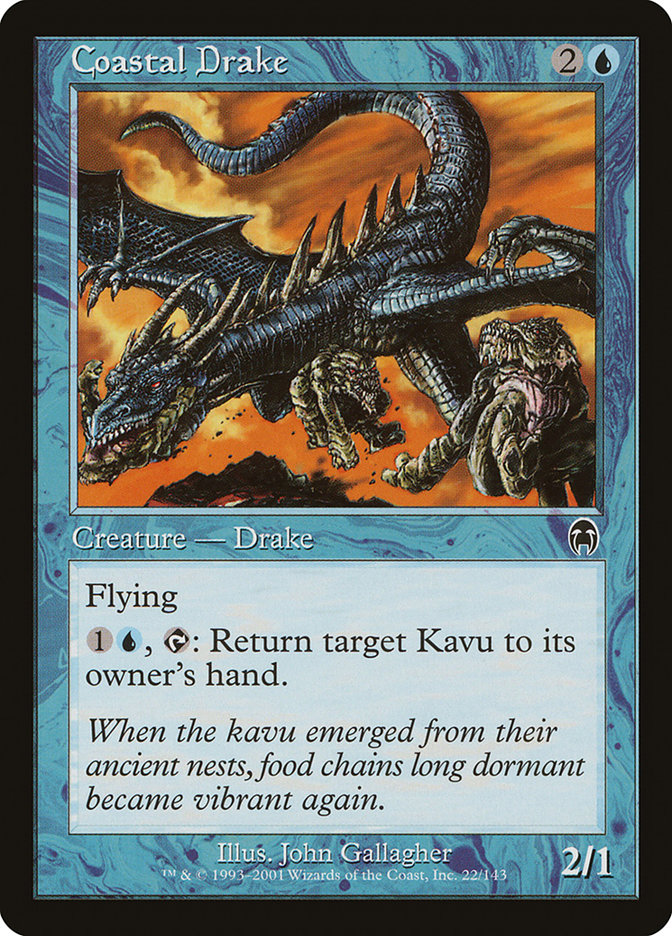 MTG Card Title: Coastal Drake APC/22