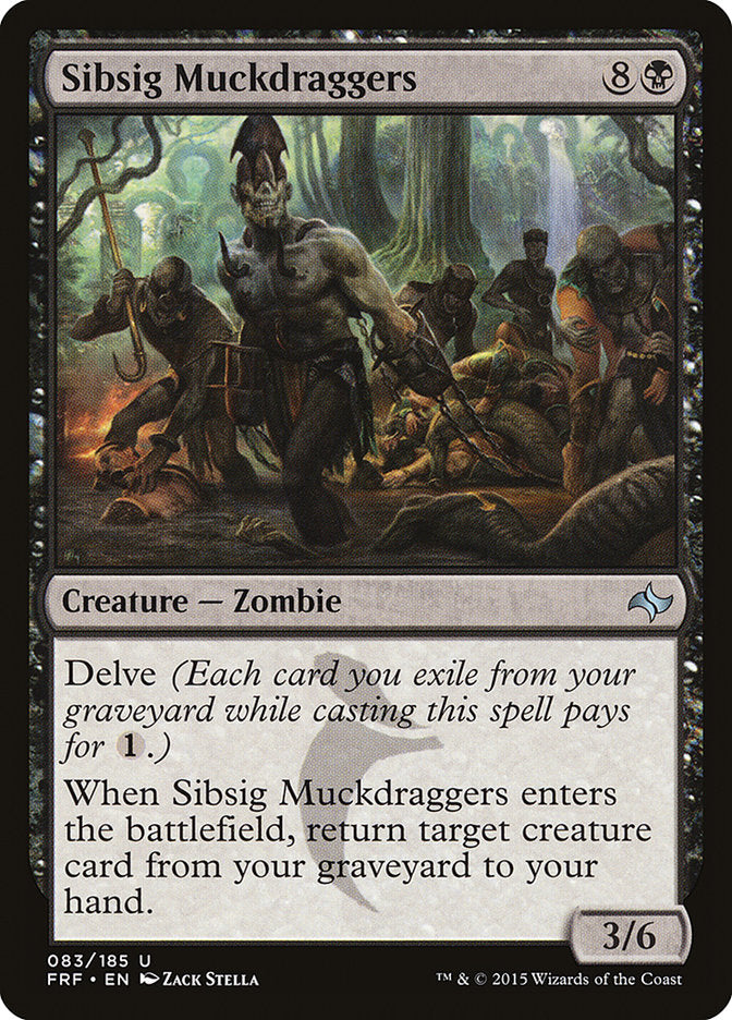 MTG Card Title: Sibsig Muckdraggers FRF/83