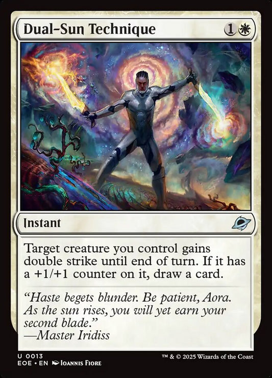 MTG Card Title: Dual-Sun Technique EOE/13