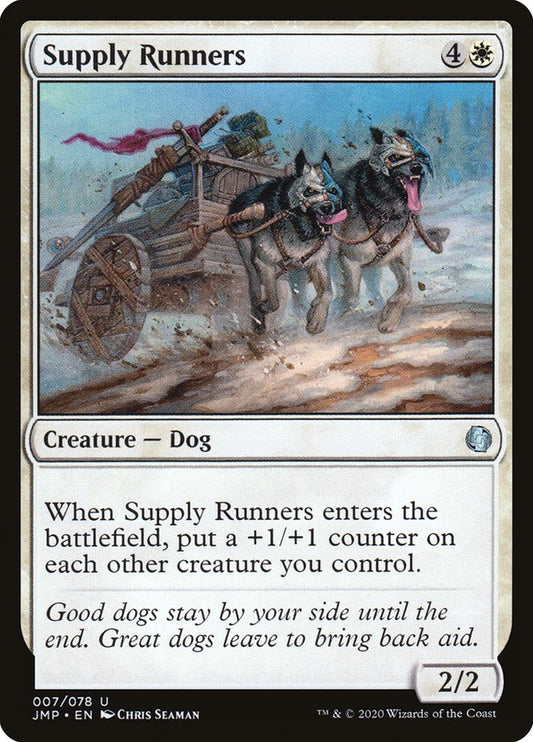 MTG Card Title: Supply Runners JMP/7