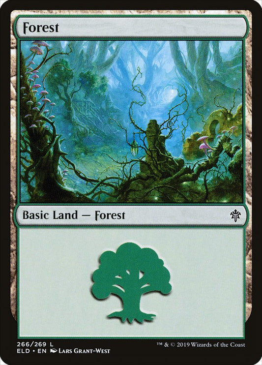 MTG Card Title: Forest ELD/266