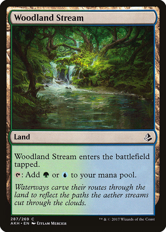 MTG Card Title: Woodland Stream AKH/287