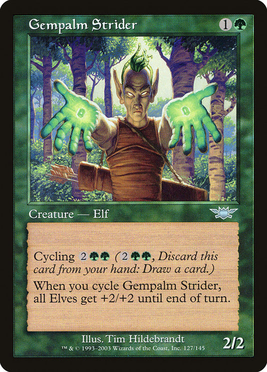 MTG Card Title: Gempalm Strider LGN/127