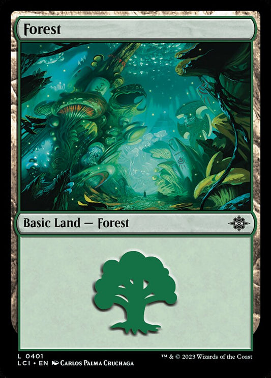 MTG Card Title: Forest LCI/401