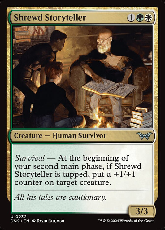 MTG Card Title: Shrewd Storyteller DSK/232