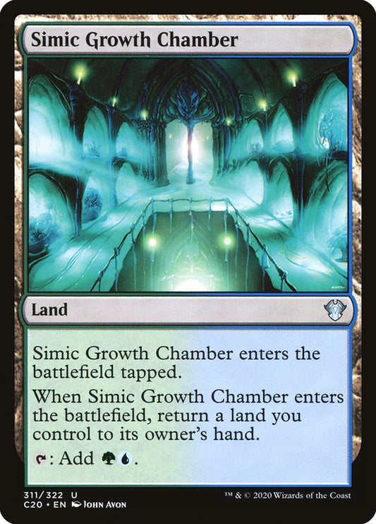 MTG Card Title: Simic Growth Chamber C20/311