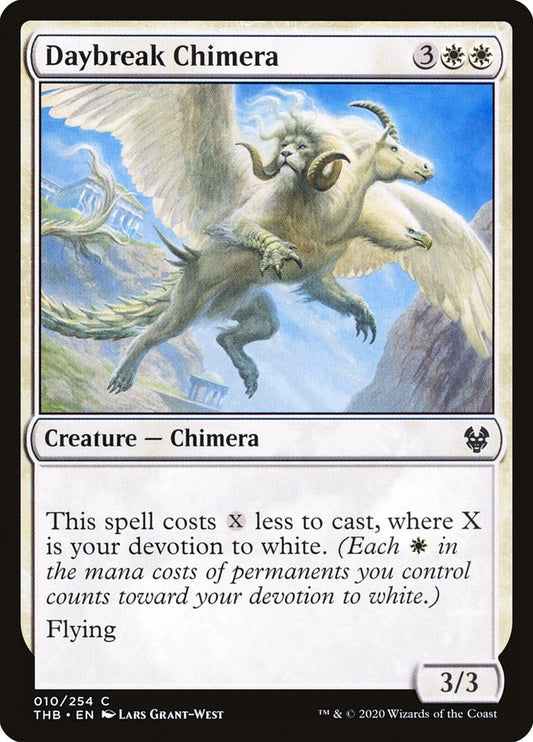 MTG Card Title: Daybreak Chimera THB/10