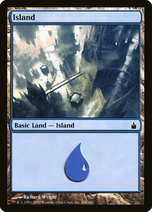 MTG Card Title: Island RAV/294