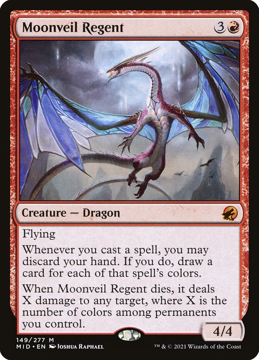 MTG Card Title: Moonveil Regent MID/149