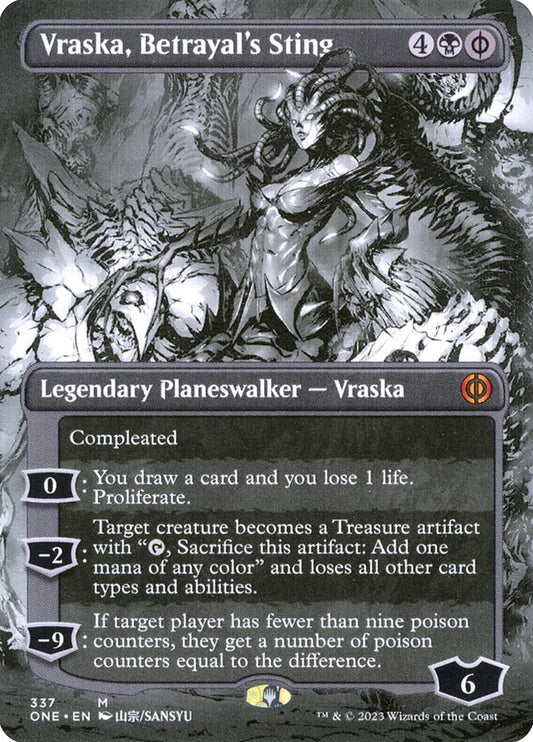 MTG Card Title: Vraska, Betrayal's Sting ONE/337