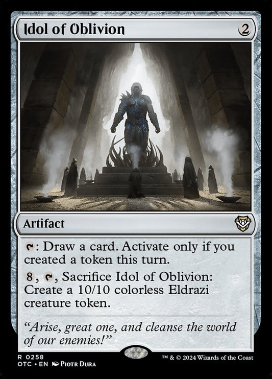MTG Card Title: Idol of Oblivion OTC/258