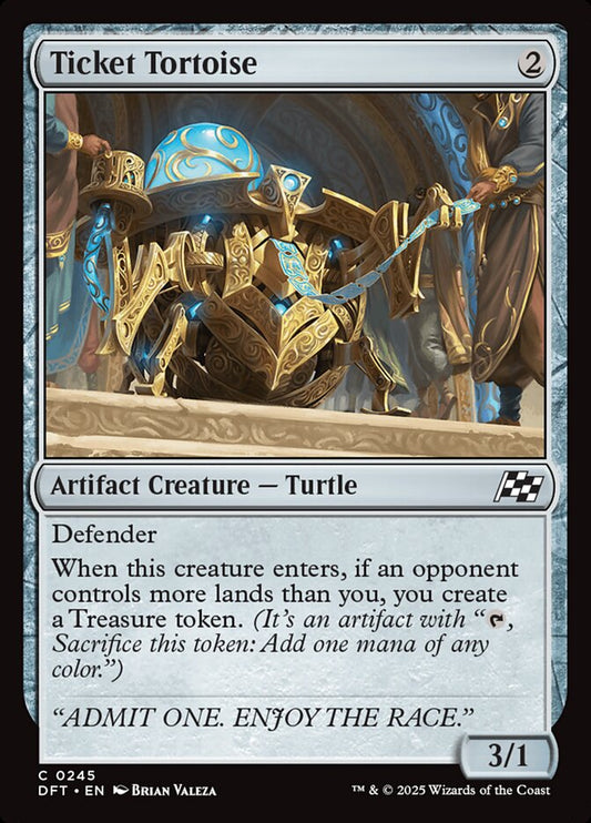MTG Card Title: Ticket Tortoise DFT/245