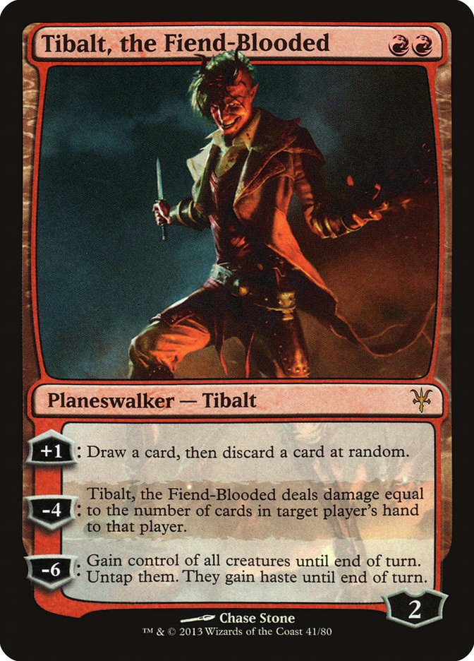 MTG Card Title: Tibalt, the Fiend-Blooded DDK/41