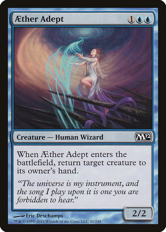 MTG Card Title: Aether Adept M12/41