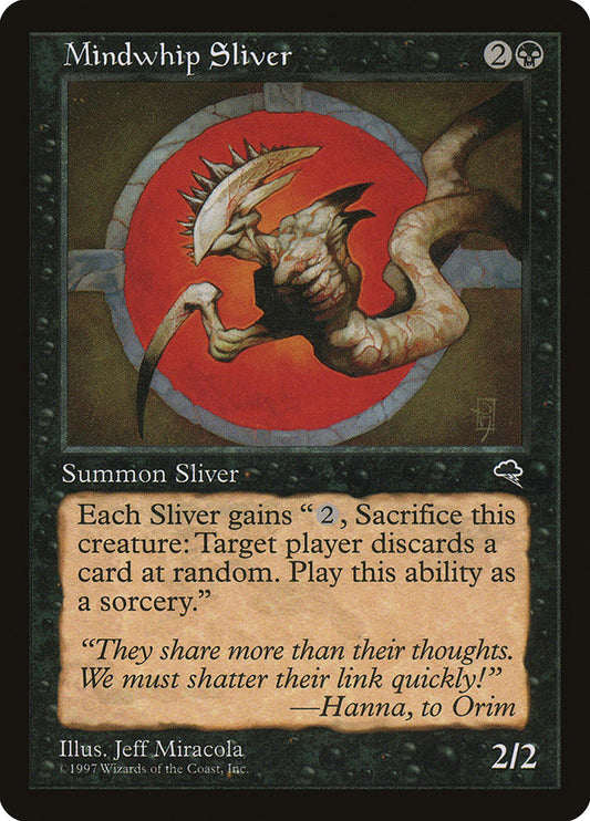 MTG Card Title: Mindwhip Sliver TMP/145