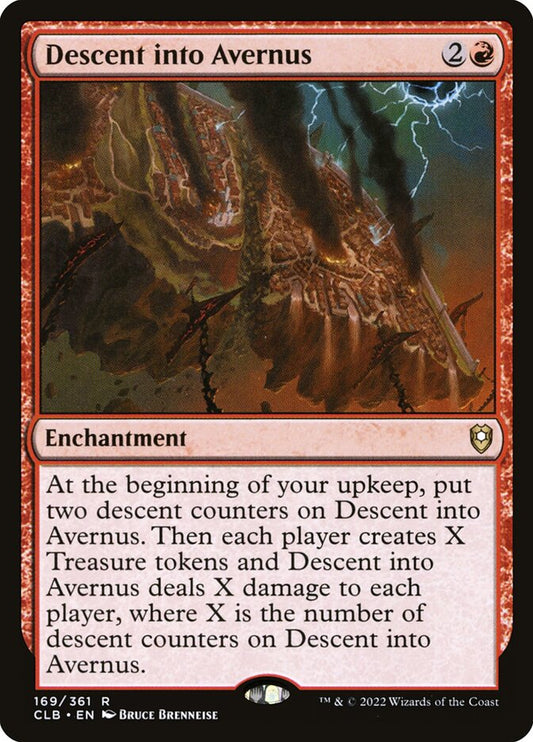 MTG Card Title: Descent into Avernus CLB/169