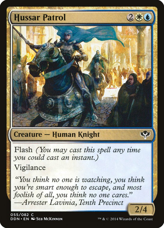 MTG Card Title: Hussar Patrol DDN/55
