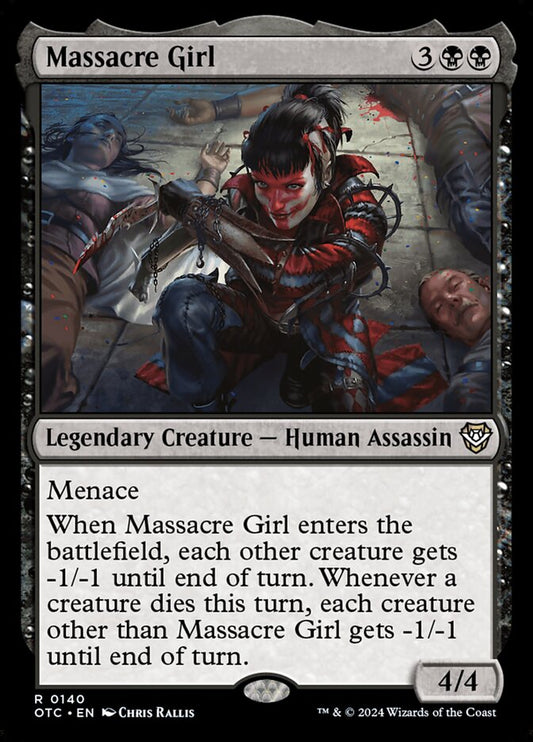 MTG Card Title: Massacre Girl OTC/140
