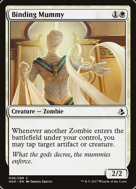MTG Card Title: Binding Mummy AKH/6