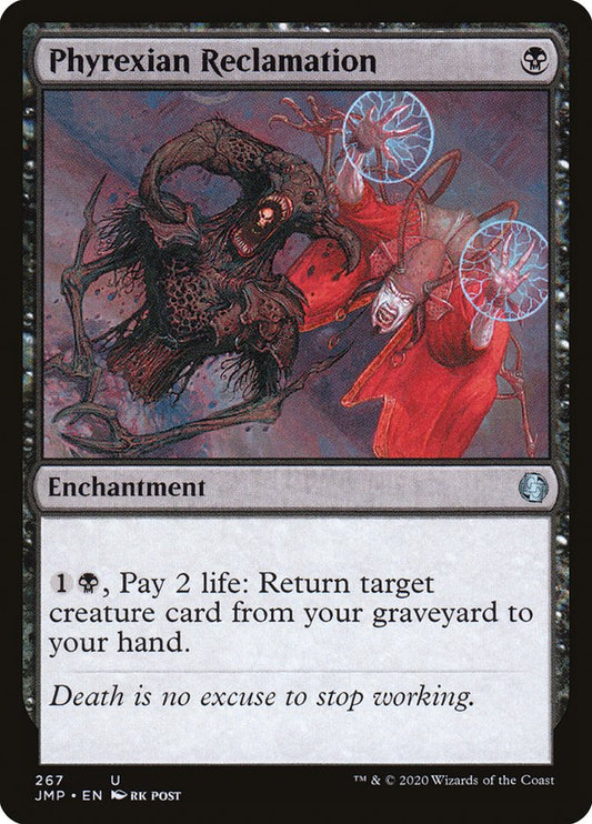 MTG Card Title: Phyrexian Reclamation JMP/267
