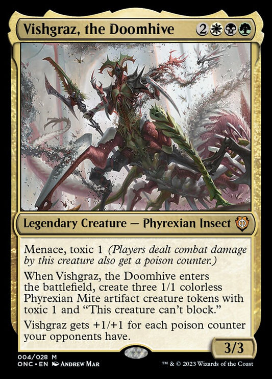 MTG Card Title: Vishgraz, the Doomhive ONC/4