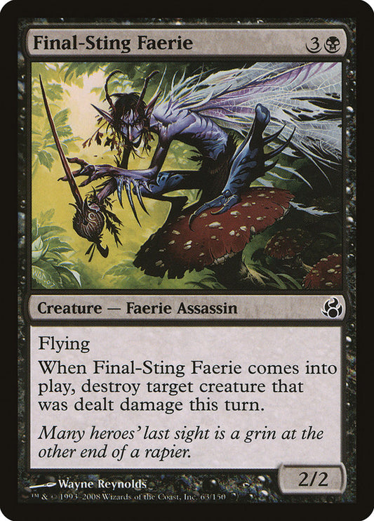 MTG Card Title: Final-Sting Faerie MOR/63