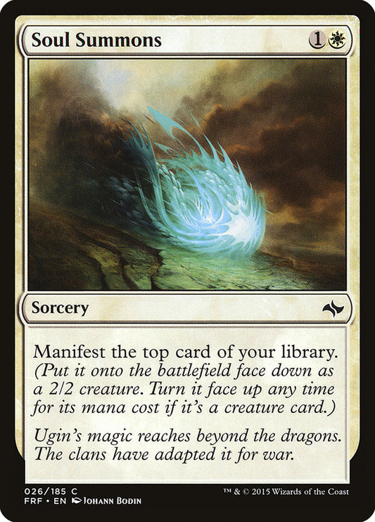MTG Card Title: Soul Summons FRF/26